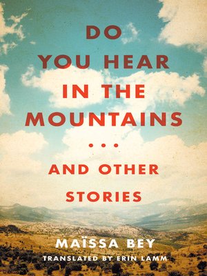cover image of Do You Hear in the Mountains... and Other Stories